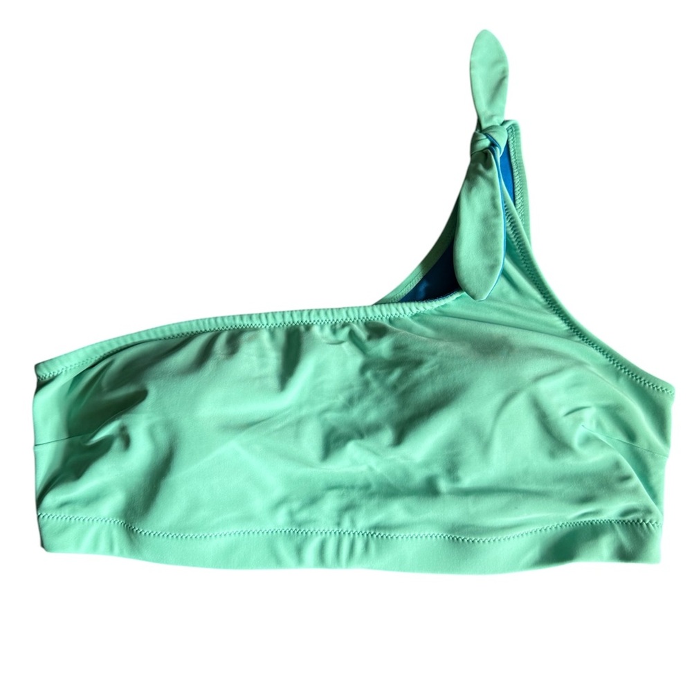 Old Navy Green One-Shoulder Bikini Top